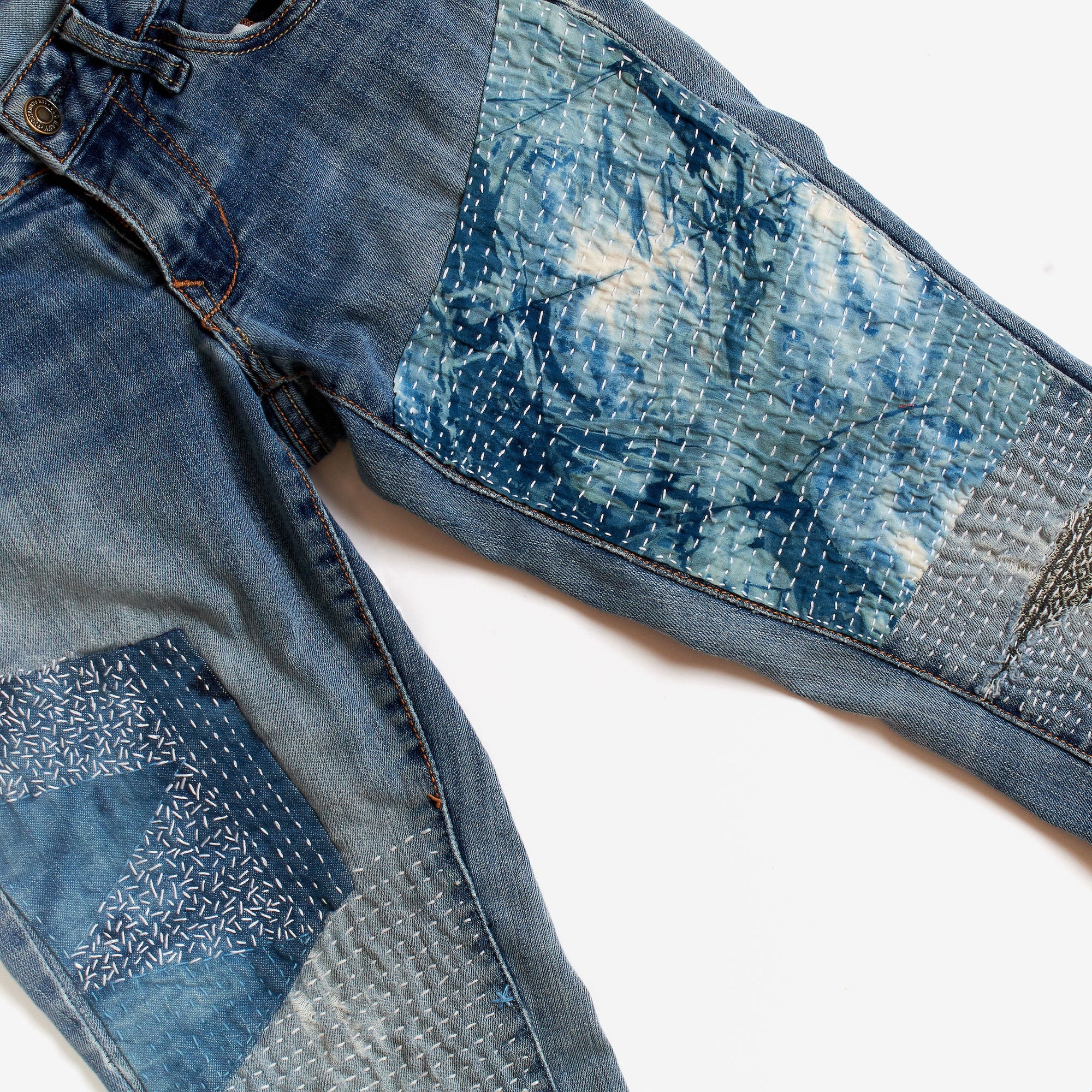 nov 15 (sat) 10am-12pm: skills workshop: decorative details on denim: sashiko, mending and transfers