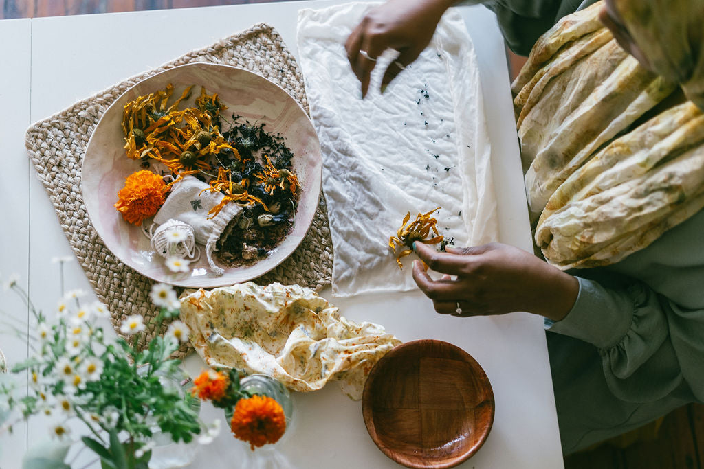 nov 2 (sun) 10am-12:30pm: botanical bundle dyeing: baggu tote