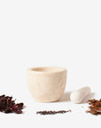 mortar & pestle, marble