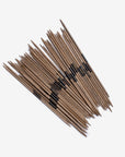 double pointed knitting needle set, umber 6"