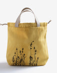 botanical printed project bag