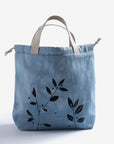 botanical printed project bag