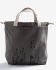 botanical printed project bag