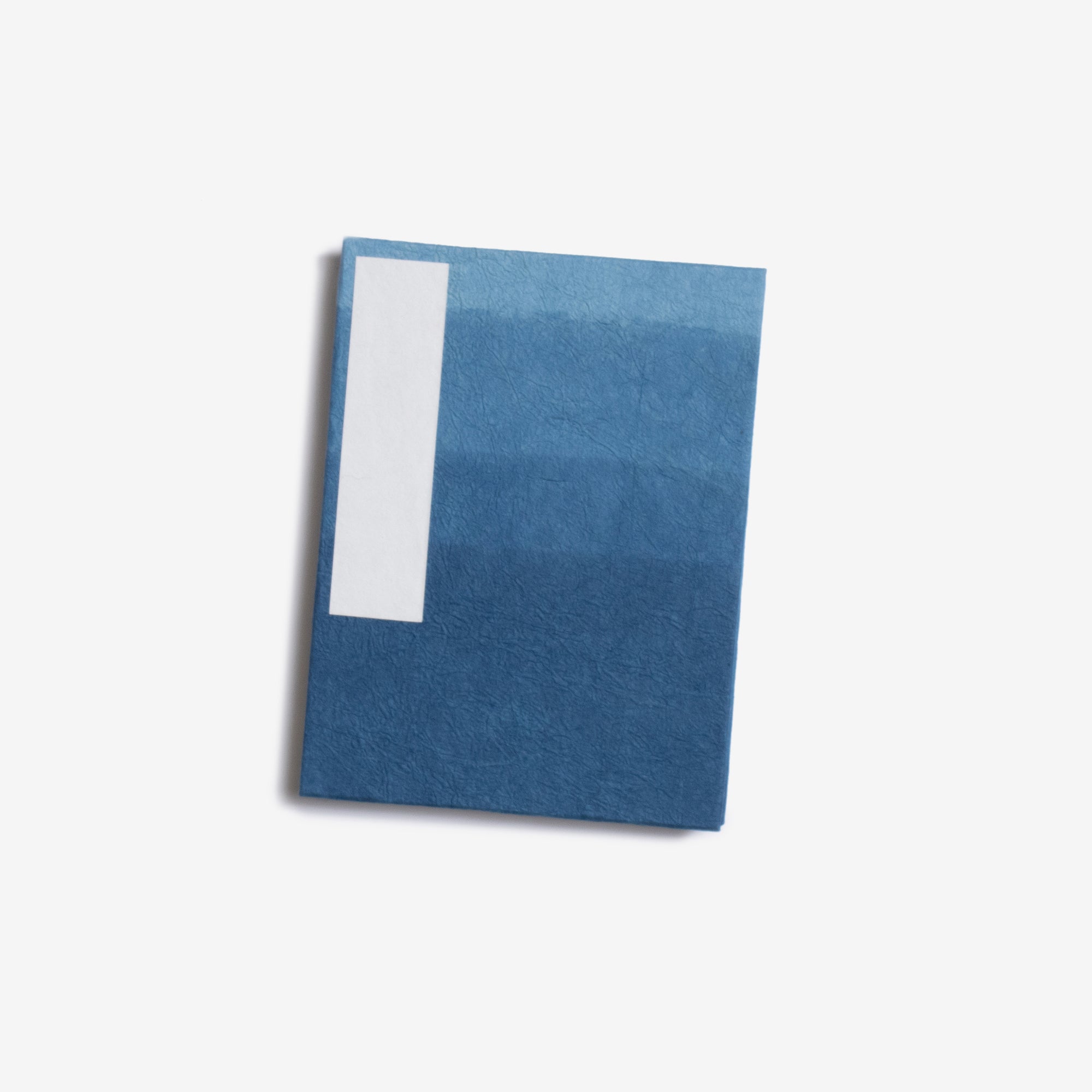 indigo "aizome" hand-dyed journal, danzome