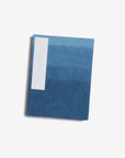 indigo "aizome" hand-dyed journal, danzome