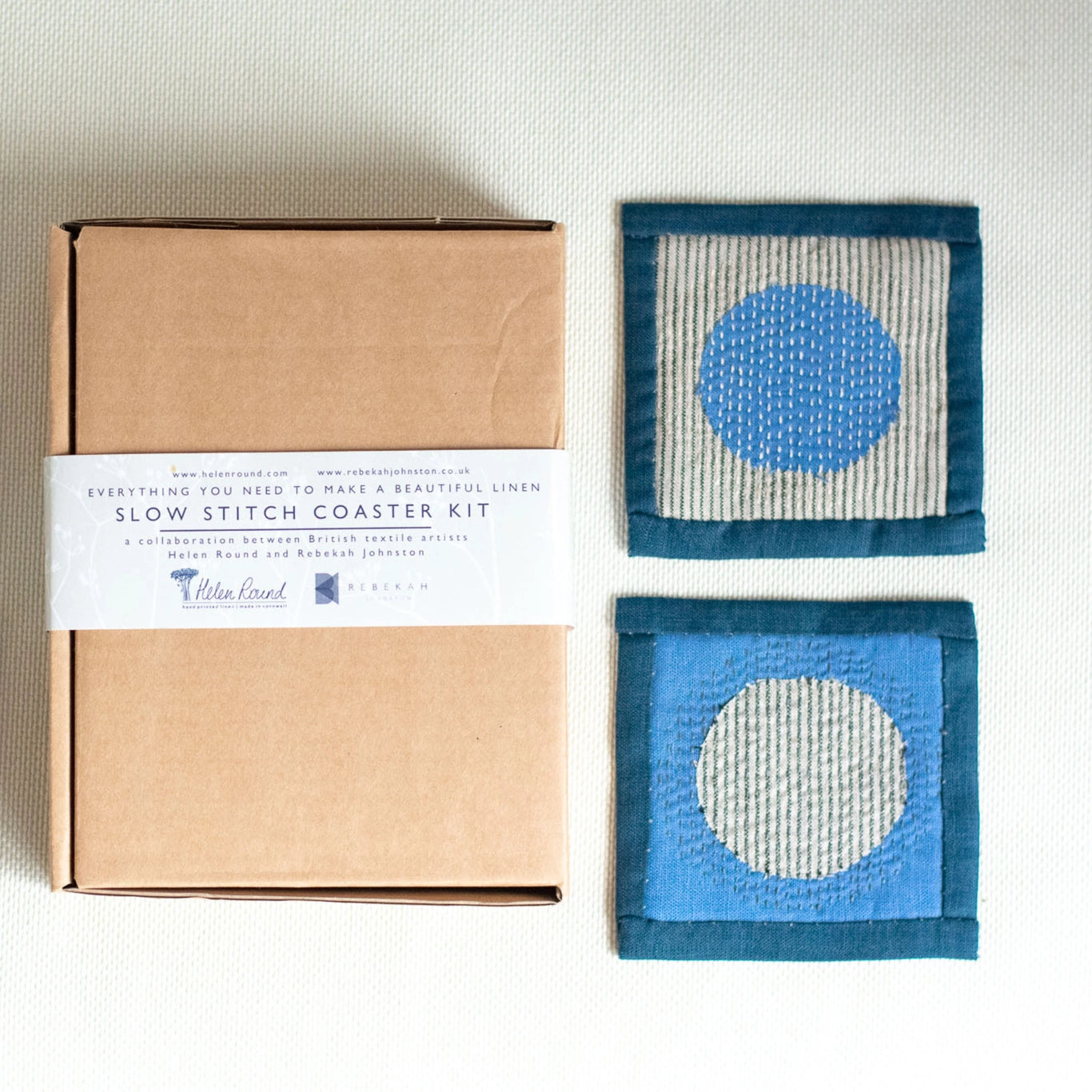 stitched coasters kit